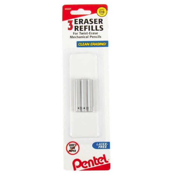 3 Eraser Refills